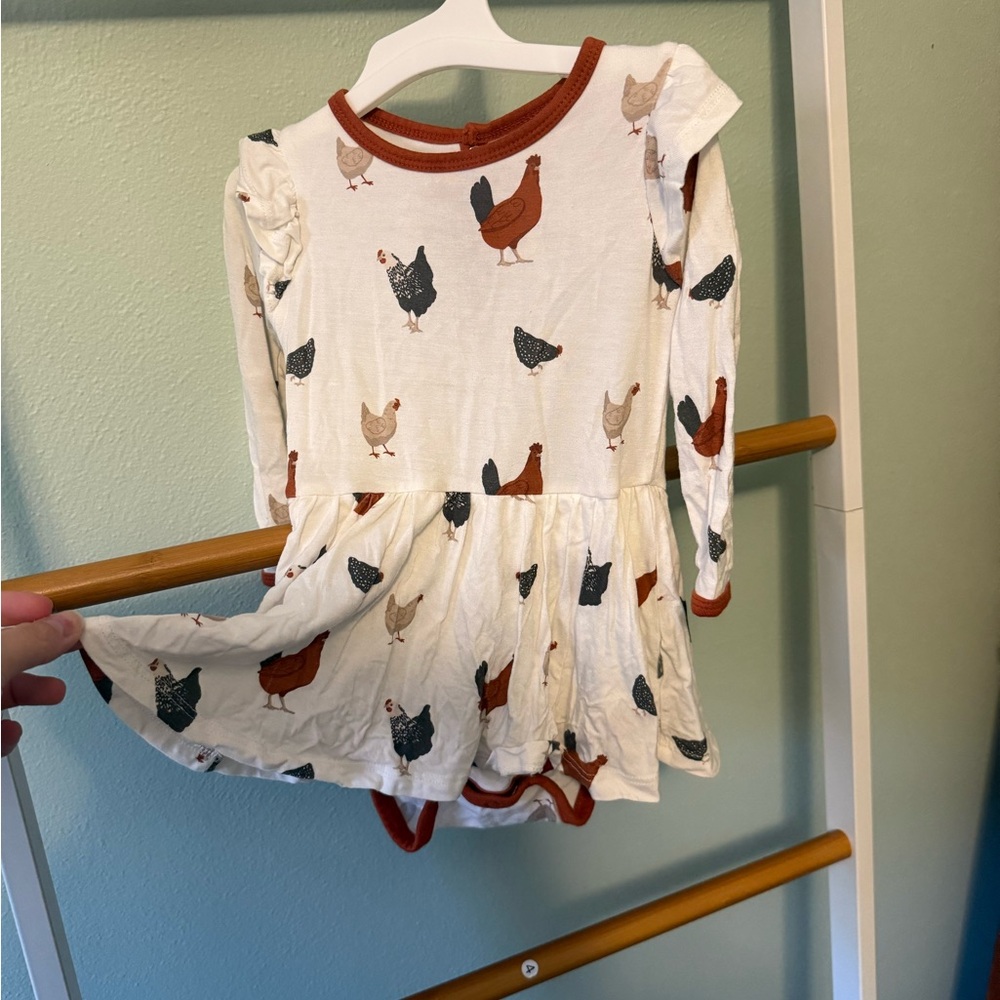 Kyte Baby Twirl Bodysuit Dress